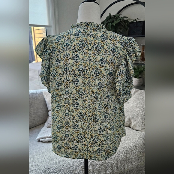 Joie Multicolor Floral Blouse - Picture 2 of 4